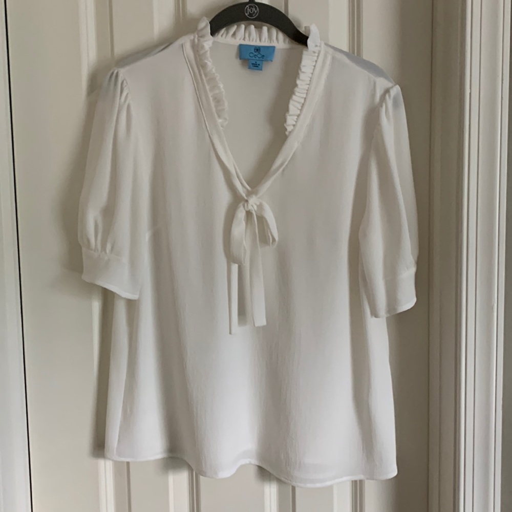 White CeCe Blouse